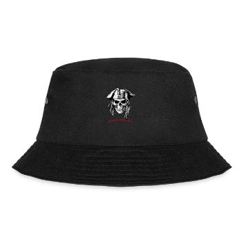 Pirate Skull 07 2024 B Zeichenfläche 1 - Bucket Hat - Schwarz - Vorne - Lela (165cm)