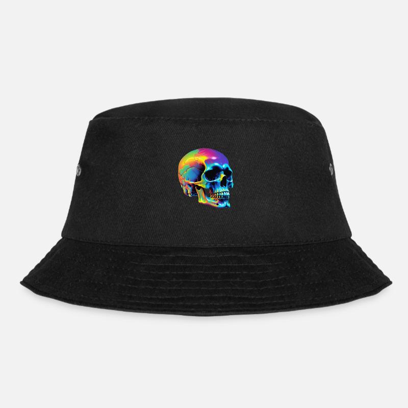 Skull - Bucket Hat - Schwarz