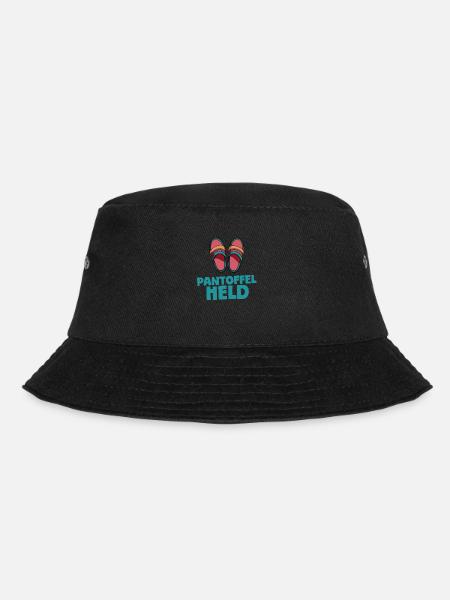 Pantoffelheld - Bucket Hat - Schwarz