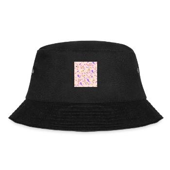 Design élégant de feuilles et de motifs décoratifs - Bob - noir - Devant - Lela (165cm)
