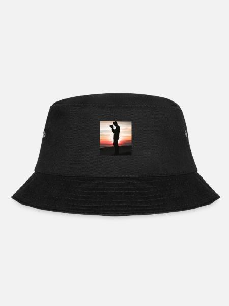 High pose - Bucket Hat - black