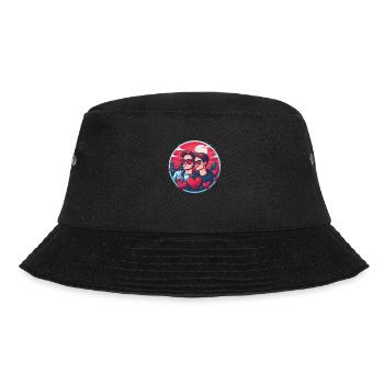 LGBT Gay Valentine's Day Idea for Gays - Bucket Hat - black - Front - Lela (165cm)