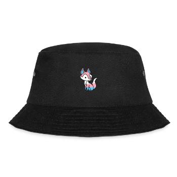 Trans Pride Fuchs Transgender Pride - Bob - noir - Devant - Lela (165cm)