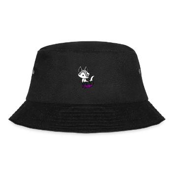Renard asexuel Ace Pride - Bob - noir - Devant - Lela (165cm)