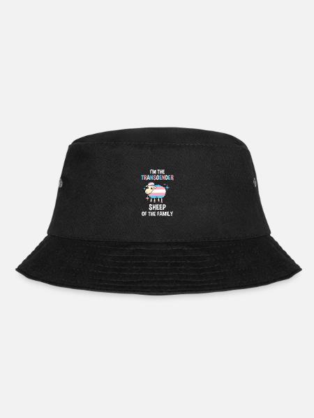 At The Transgender Sheep Of The Family - Bucket Hat - black