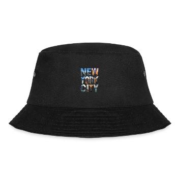 New York City Skyline - Bucket Hat - Schwarz - Vorne - Lela (165cm)