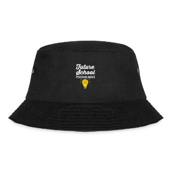 School psychologist - Bucket Hat - black - Front - Lela (165cm)