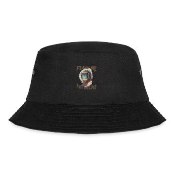 FLASH ME I'M A WELDER für einen Schweißer - Bucket Hat - Schwarz - Vorne