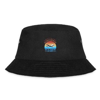 Air traffic controller - Bucket Hat - black - Front - Lela (165cm)