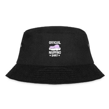 Nilpferd - Bucket Hat - Schwarz - Vorne - Lela (165cm)