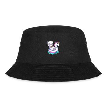 Pool Party - Bucket Hat - Schwarz - Vorne - Lela (165cm)