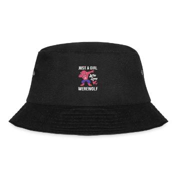 Werwolf - Bucket Hat - Schwarz - Vorne - Lela (165cm)