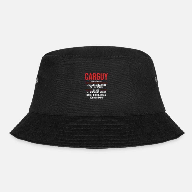 Autofahrer - Bucket Hat - Schwarz