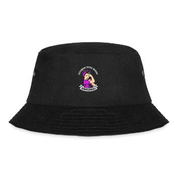 Autoimmunkrankheit - Bucket Hat - Schwarz - Vorne - Lela (165cm)