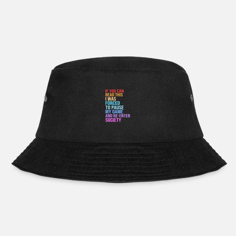Gamer - Bucket Hat - black