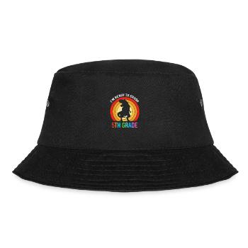 5. Klasse - Bucket Hat - Schwarz - Vorne - Lela (165cm)