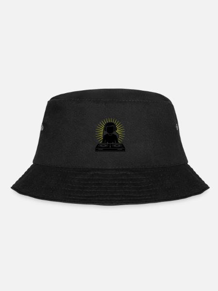 DJ Party Turntables - Bucket Hat - Schwarz