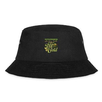 Kryptowährungen besser als Pot Of Gold St - Bucket Hat - Schwarz - Vorne - Lela (165cm)