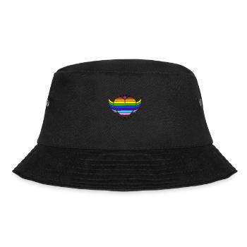 Étreinte de connexion arc-en-ciel, fierté heureuse - Bob - noir - Devant - Lela (165cm)