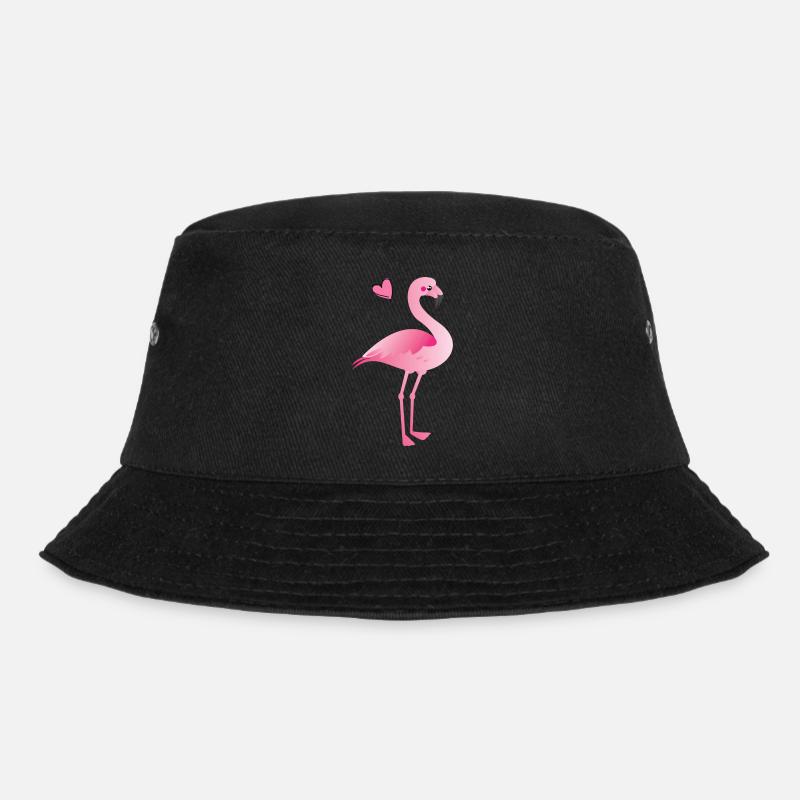 FLAMINGO - Bucket Hat - Schwarz