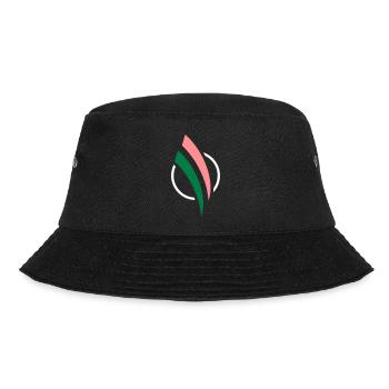FiatWelt Signet - Bucket Hat - Schwarz - Vorne - Lela (165cm)