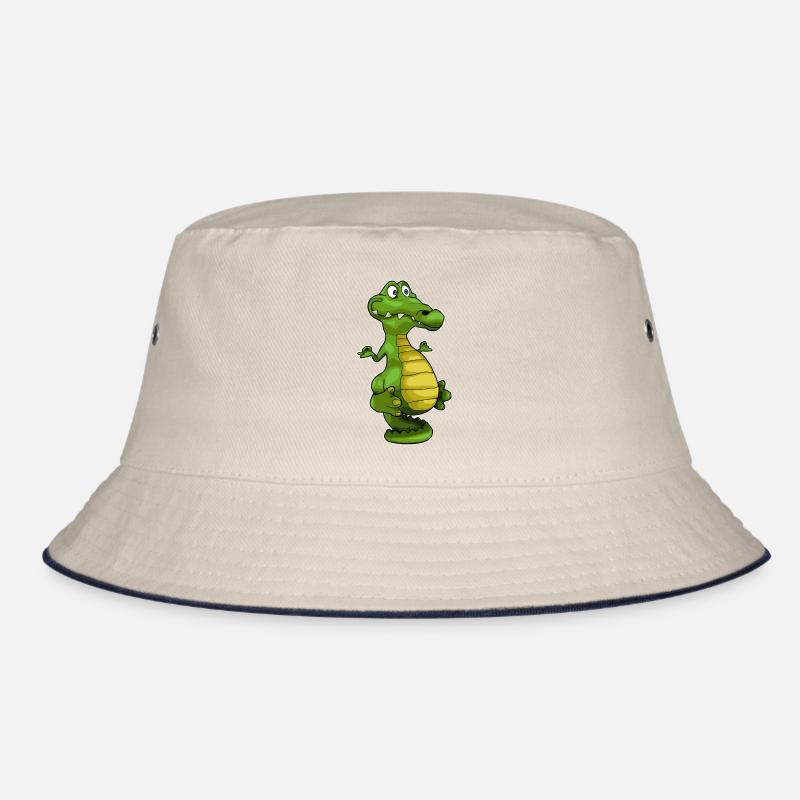 Yoga Krokodil Geschenkidee Bucket Hat