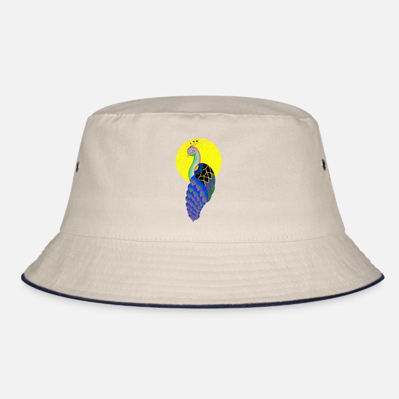 peacock Bucket Hat