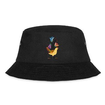 Hen - Bucket Hat - black - Front - Lela (165cm)