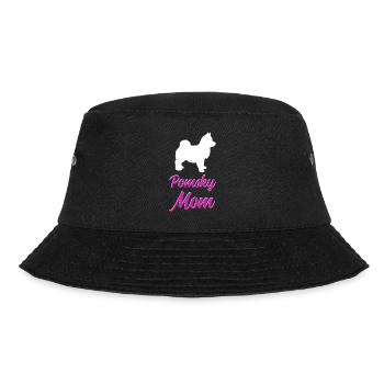 Lustiges Pomsky-Besitzer Hund Mom Geschenk - Bucket Hat - Schwarz - Vorne - Lela (165cm)