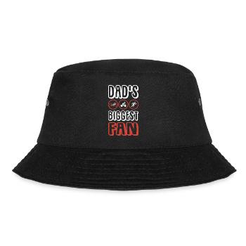 Triathlon dad spruch papa - Bucket Hat - black - Front - Lela (165cm)