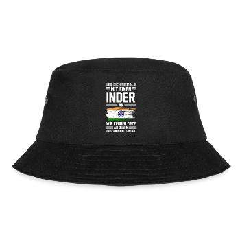 Indian Flag Indian India - Bucket Hat - black - Front - Lela (165cm)