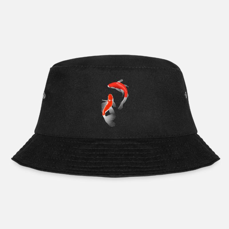 Koi - Bucket Hat - Schwarz