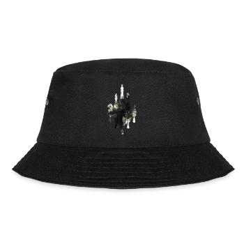SCHACHSPIEL SCHACHBRETT SCHACH - Bucket Hat - Schwarz - Vorne - Lela (165cm)