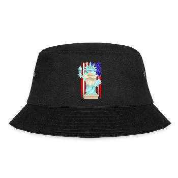 Gnome Of Liberty - Bucket Hat - black - Front - Lela (165cm)