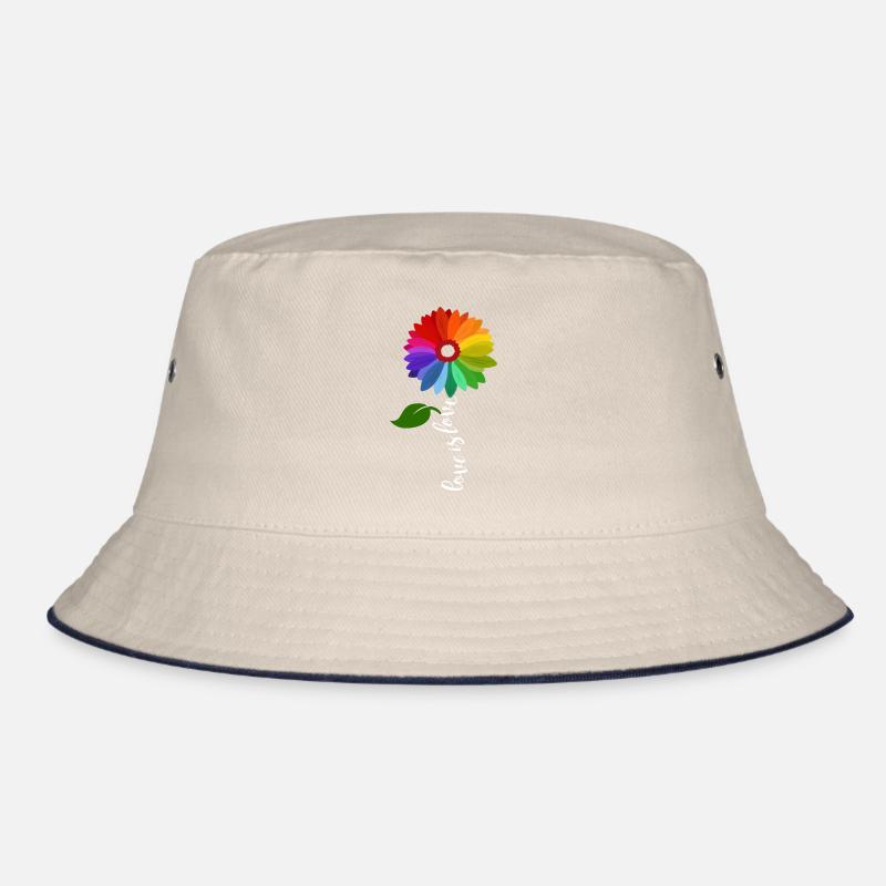 LGBT Regenbogen Gay Pride Homo Lesbisch Schwul Bucket Hat
