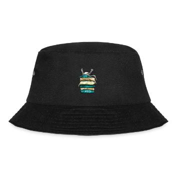 Jasper, the morning grouch - Bucket Hat - black - Front - Lela (165cm)