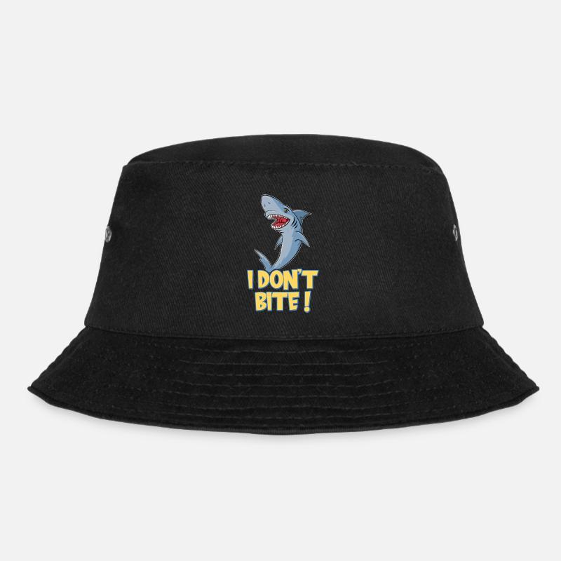 Requin Je ne mords pas requin - Bob - noir