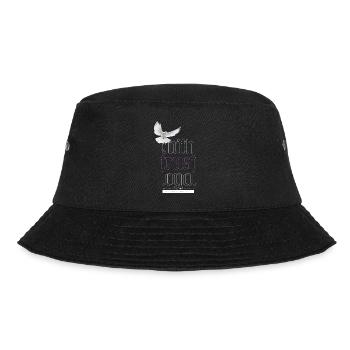Faith trust loyal - Bucket Hat - Schwarz - Vorne - Lela (165cm)