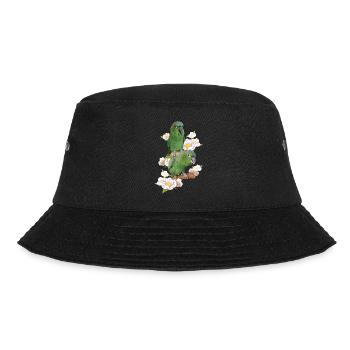 Der Farinöse Papagei - Bucket Hat - Schwarz - Vorne - Lela (165cm)