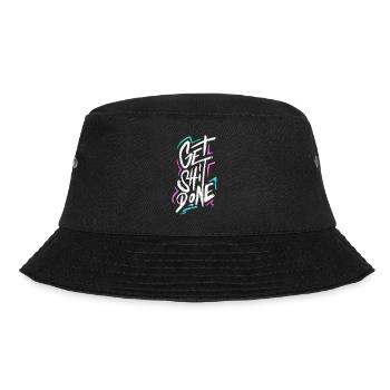 Get Shit Done - Bucket Hat - black - Front - Lela (165cm)