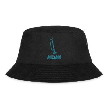 Vorname Aidan - Bucket Hat - Schwarz - Vorne - Lela (165cm)