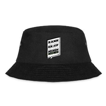 cool bullterrier geburtstagsgeschenk bday - Bucket Hat - Schwarz - Vorne - Lela (165cm)