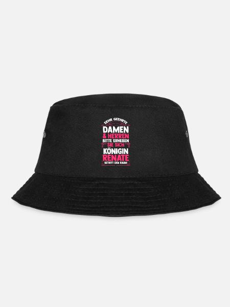 Renate - Bucket Hat - Schwarz
