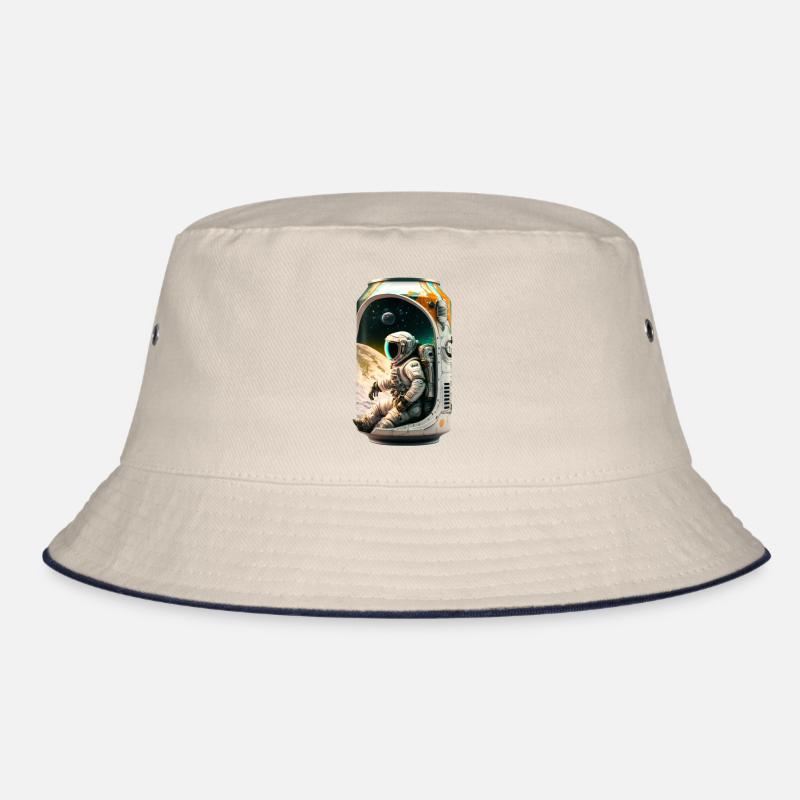Coole Bierdose mit Astronaut Bucket Hat