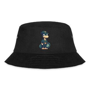 Soldier Snake - Bucket Hat - black - Front - Lela (165cm)
