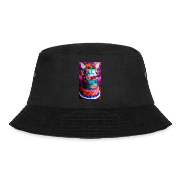 Great cake for celebrating - Bucket Hat - black - Front - Lela (165cm)