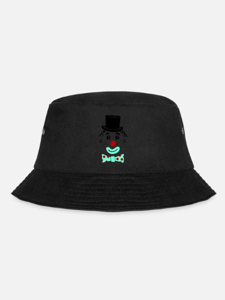 clown smile - Bucket Hat - Schwarz