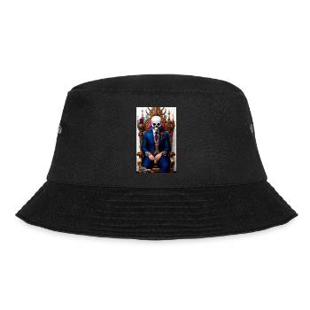 ARTWORK Skull Throne - Bucket Hat - black - Front - Lela (165cm)