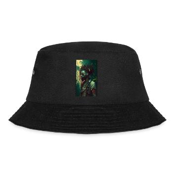 Cool Bob - Bucket Hat - Schwarz - Vorne - Lela (165cm)