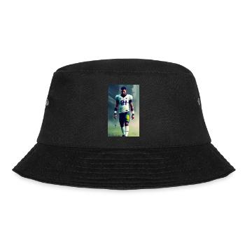 American Football Spieler - Bucket Hat - Schwarz - Vorne - Lela (165cm)